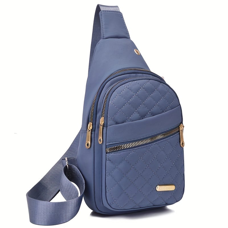 Borsa a tracolla casual da donna, tinta unita, alla moda